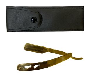 Rasoir droit en acier inoxydable à bord unique de haute qualité pour la conception pliante de barbiers avec lames remplaçables - Product Image 2