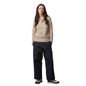 Camiseta de estilo casual de manga larga para mujer, de secado rápido y transpirable para verano, moda sencilla, teñida Lisa para uso diario - Product Image 2