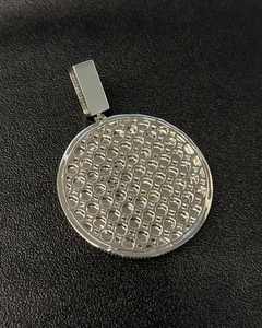 จี้เพชรโมอิสซาไนต์ทรงโลโก้หรูหราสำหรับผู้ชาย สไตล์ฮิปฮอป เงินแท้ 925 คุณภาพสูง งานสั่งทำพิเศษ ประดับเพชรเต็มตัว พร้อมใบรับรอง GRA - Product Image 2