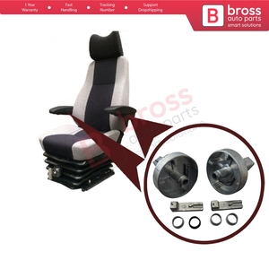BGE513+BGE514 Left Right Arm Armrest Latch Bracket for Vito Viano W639 Sprinter MK2 906 Crafter 2E 2F - Product Image 5