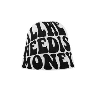 Venta al por mayor de lana de invierno Unisex cálido gorro de punto gorros logotipo personalizado Jacquard carta gorros para hombres y mujeres de alta calidad - Product Image 5