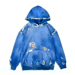 Venta al por mayor de sudaderas con capucha desgastadas para la venta de nueva moda de algodón y poliéster sudaderas con capucha hechas a medida - Product Image 4
