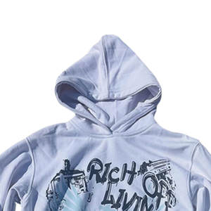 Sweat à capuche hommes femmes Double face Logo imprimé sweats à capuche unisexe mode Hip Hop Streetwear hommes sweats à capuche avec quantité minimale de commande bas - Product Image 4