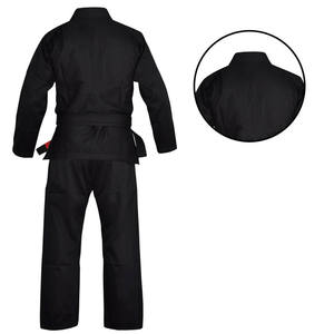 Uniforme BJJ negro de alta calidad con función elástica propio equipo de artes marciales hecho a medida buena venta con cinturón negro - Product Image 4
