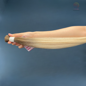 วิกผมต่อผมเป็นมัดผมมนุษย์แบบไม่บุบสลายหนังกำพร้าผมดิบจำนวนมากจากผู้จำหน่ายในเวียดนาม - Product Image 5