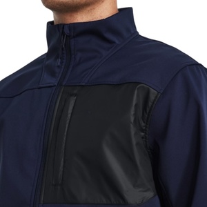 Veste de sport imperméable zippée sur mesure de haute qualité, élégante et respirante pour hommes - Product Image 4