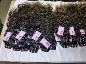 Grossiste d'Extensions de Cheveux Indiens Bruts Non Traités 100% Naturels Ondulation Ample et Profonde en Provenance d'Inde - Product Image 5