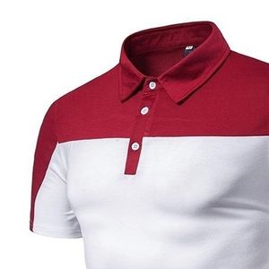 RUIQUWIN Camiseta Deportiva Casual de Verano para Hombre, de Secado Rápido, Transpirable, Talla Grande, con Botones, Manga Corta, Tejida - Product Image 5