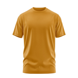 Vente en gros de T-shirts pour hommes 100% coton de haute qualité, sérigraphie personnalisée, manches courtes avec logo sur le devant, coupe régulière anti-rides - Product Image 2