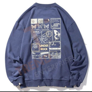 Sudadera Extra Grande, Múltiples Opciones de Color, Manga Larga, Cuello Redondo - Product Image 3