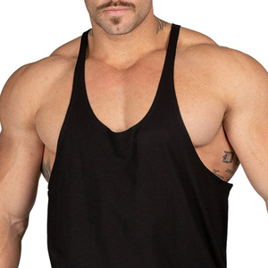 Vente chaude Débardeur pour homme sur mesure, grande taille, sans manches, nouveau design 2025, entraînement en salle de sport, 100% coton, débardeurs pour homme - Product Image 5