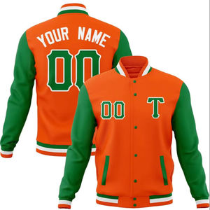 Nueva moda de bajo precio para hombre chaquetas de bombardero béisbol clásico superior invierno prendas de vestir chaqueta universitaria - Product Image 1