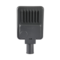 Lampu Jalan LED Aluminium Tahan Air IP66 Lumen Tinggi dengan Diffuser Kaca Tempered Suhu Warna 3000K/4000K/6500K Dapat Diredupkan CRI 80