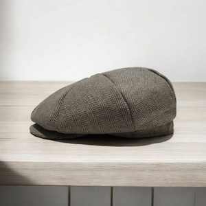 Gorra Plana Unisex de Estilo Clásico Vintage, Gorra Ivy 100% Lana de Alta Calidad, Ajustable, con Logotipo Personalizado, OEM, ODM, Disponible al por Mayor - Product Image 4