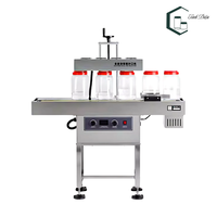 Machine de scellage semi-automatique électrique pour canettes métalliques de 38 kg, scellage haute fréquence, puissance 2000 W, panneau de commande simple, garantie 1 an