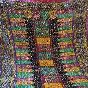 Banarasi traditionnel indien Dupatta pour femmes vêtements ethniques à la mode châle pour robes décontractées écharpes et châles ethniques à la mode - Product Image 6