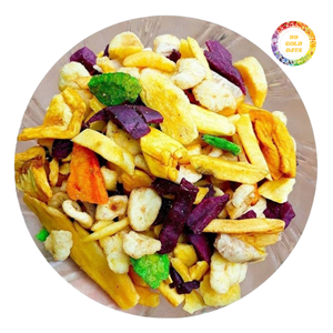 Surtido Premium de Frutas Secas Mixtas: Mango, Piña, Plátano, Jaca, Papaya. Larga Duración, Mezcla Dulce de Frutas Tropicales - Product Image 2