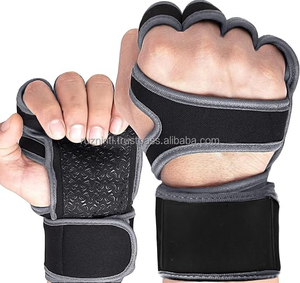Guantes de Halterofilia de Medio Dedo, Guantes Acolchados para Gimnasio, Guantes Transpirables para Entrenamiento Físico - Product Image 3