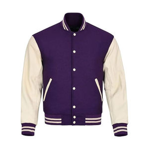 Veste pour hommes entièrement personnalisée OEM avec des conceptions à manches longues Veste Lettermen en gros État neuf à bas prix - Product Image 1