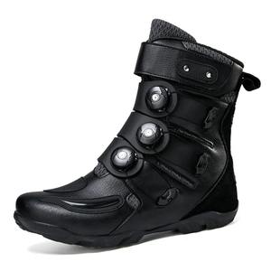 Chaussures de moto pour hommes avec protection de la cheville pour les saisons printemps et été - Product Image 4