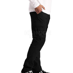 Pantalon cargo décontracté léger pour homme grande taille - 100% coton - Pantalon de sport pour l'extérieur - Product Image 2