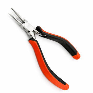 Pince à bec rond en acier inoxydable pour la fabrication de bijoux, outil de précision pour la création de boucles et le torsion de fils - Product Image 1