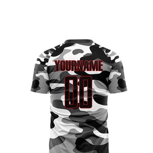 Venta caliente de diseño personalizado equipo de fútbol Jersey conjunto ropa deportiva uniformes para fútbol nombre personalizado en uniformes - Product Image 6