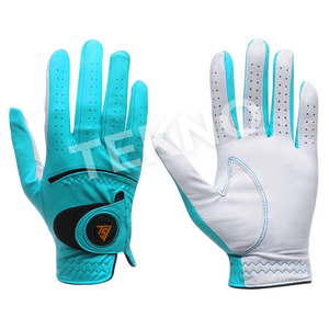 2025 Guantes de golf de diseño personalizables para hombres Material de cuero de alta calidad para uso deportivo Directo del fabricante OEM - Product Image 1