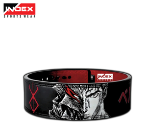 เข็มขัดยกน้ำหนักหนังพิมพ์ลายอะนิเมะเข็มขัดยกกระชับหลังสำหรับฝึกออกกำลังกาย - Product Image 3