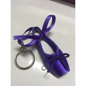 NOUVEAU Porte-clés pour chaussures de ballet Porte-clés pour chaussures de ballet <span class=keywords><strong>Mini</strong></span> Pointe Porte-clés pour ballerine Fournitures de fête Cadeau Sac Charm Pendentif Accessoires - Product Image 2