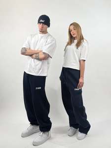 Pantalones Deportivos Unisex Personalizados OEM, Pantalones Deportivos de Algodón Grueso para Gimnasio, Correr, Ropa Deportiva Informal, Fabricante y Proveedor - Product Image 3