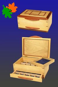 High Quality <b>Wooden</b> Gift and <b>Jewellery</b> Accessories Box Polished Finish for Christmas Decoration - Product Image 2