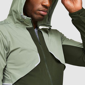 Hot Sale Custom Logo <b>Men</b> Tracksuit Sports <b>Running</b> Training Outdoor High Quality Windproof <b>Jacket</b> for Man - Product Image 4