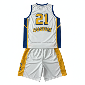 Nouveau maillot de basket-ball personnalisé à sublimation, pas cher, respirant, pour hommes, vêtements de basket-ball, uniforme de basket-ball surdimensionné, OEM - Product Image 3