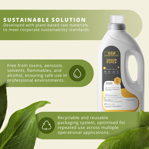 Regenpijp Geurneutralisator Gele Formule: Afvoerpijp, Riool, Urine En Fecale Geuren-Oem - Product Image 5