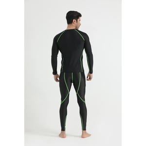 Mới Thể Thao Thể Thao Tập Thể Dục Baselayer Áo Thun Nam Nén Nhanh Chóng Làm Khô Chạy Phòng Tập Thể Dục Dưới Cơ Sở Lớp Áo Sơ Mi - Product Image 4