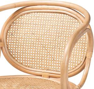 Handmade Modern Design Natural Rattan Dining <b>Chairs</b> Luxury Home Furnishings for Living Room <b>and</b> <b>Table</b> Unique Wedding <b>Chairs</b> - Product Image 6
