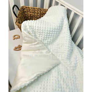 Manta de bebé más vendida, manta de lana suave OEM para recién nacidos, personalizada con logotipo o nombre - Product Image 4