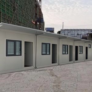 Casa Contenedor Prefabricada de Estilo Victoriano de 20 pies/40 pies, Modelo Apple Cabin con Porche, Paquete Plano para Sala de Estar, Mejor Oferta - Product Image 1