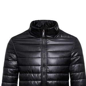 Nouveauté Premium 100% Personnalisé Manteau d'Hiver pour Hommes à la Mode 95% Duvet de Canard Imperméable et Chaud en Couleur Café - Product Image 3