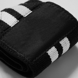 Bandes de poignet ajustables respirantes en néoprène de haute qualité avec logo personnalisé unisexe, antidérapantes, avec fermeture à boucle et crochet pour la musculation - Product Image 1