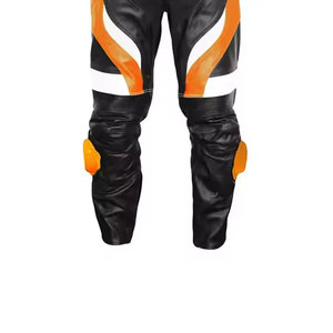 Pantalon en cuir de moto respirant de haute qualité pour hommes - Pantalon de conduite protecteur avec couleurs et tailles personnalisées - Product Image 4