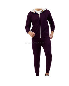 Ensemble de survêtement unisexe à logo personnalisé vêtements de sport jogging 2 pièces veste et pantalon zippés vêtements de sport vêtements de fitness en vrac - Product Image 4