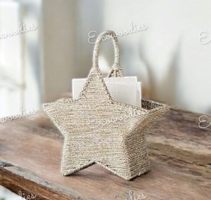 Creative Movable Star Shape Bamboo Bookshelf with Carrying Handle for Record & Newspaper Storage for Hotels - Product Image 2