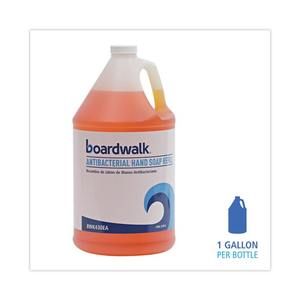 Jabón Líquido Antibacterial para Manos Boardwalk, 1 Galón, Aroma Limpio, Paquete de 4 Unidades en Caja - Product Image 5