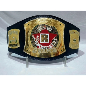 เข็มขัดโลโก้อัลลอยด์แบบเต็มความยาว2มม. หนาปรับแต่งได้เข็มขัดฝึกมวยปล้ำเอวสูงสำหรับโลกน้ำหนักมาก - Product Image 6