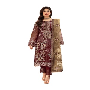 Clearance Sale Pakistani Party Dress Original Indian <b>Kurta</b> Set for <b>Women</b> Pakistani Salwar Kameez Readymade Dress by Ramsha - Product Image 1