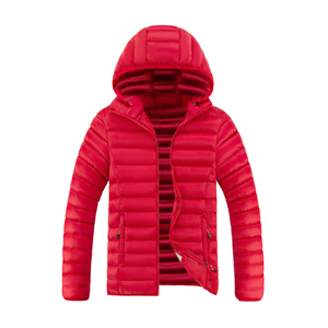 Ropa personalizada para hombre, chaquetas acolchadas impermeables para hombre, cuello de lana 100%, abrigo de plumón de pato blanco para invierno 90% para hombre - Product Image 6