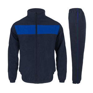 Survêtement de sport d'hiver pour homme, design personnalisé, polaire thermique léger, col montant, vêtements d'entraînement - Product Image 1