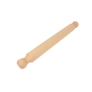 Beech Wood Pizza Rolling Pin 40 cm Sanded Unfinished Dough Roller Pierogi <b>Pasta</b> Wholesale Custom Logo - Product Image 2